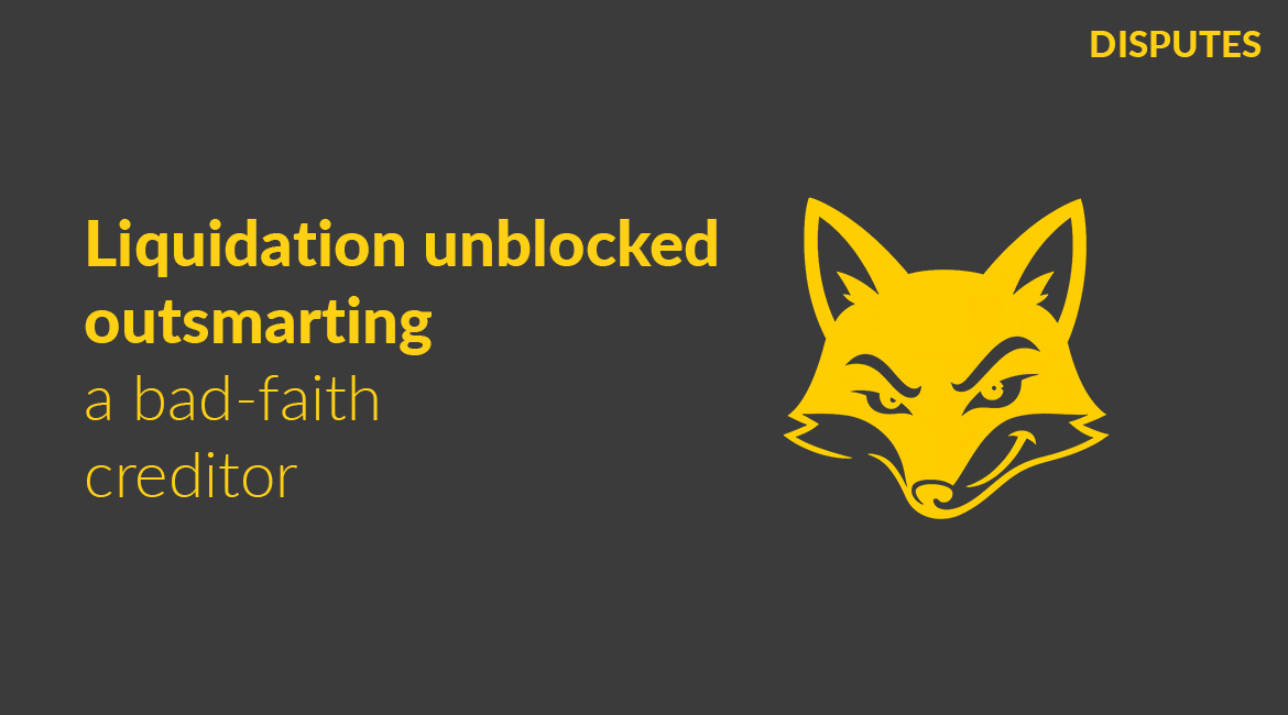 a text with fox image