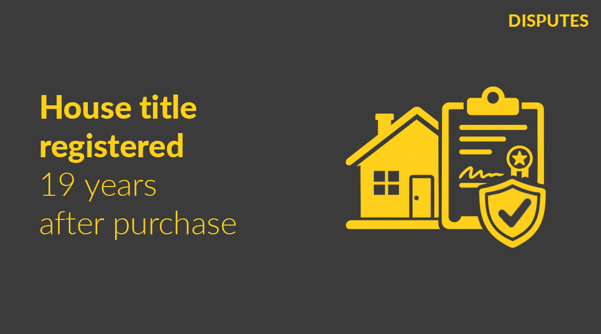 Nineteen Years Without Title: How a Defective 2007 Purchase Contract and an Address Error Finally Got Resolved